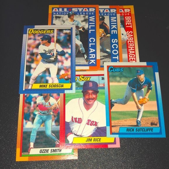 1990 Topps Baseball Cards - Partial Set of 300+ - Picture 5 of 5
